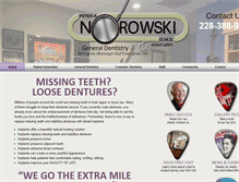 Tablet Screenshot of drnorowski.com